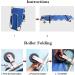 Folding Emergency Rescue Stretcher Aluminum Alloy Stretcher with Tie Bar Lightweight 4 Wheels Flat Rescue Stretcher for Mobile Injured Mountain Rescue - Buy Online on GoSupps.com