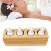 Massage Oil Heater - 4 Bottle with Temperature Control & Timer | Lotion Warmer for Spa & Home Use (110-250V EU) - Buy Online on GoSupps.com
