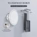 TOUCHBeauty 7X Rechargeable LED Makeup Mirror | 6.7 Inch Waterproof Lighted Shower Mirror with Locking Suction Cup | Wall Mirror TB-1779 - Buy Online on GoSupps.com