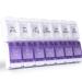Am Pm Pill Organizer 7 Day 2 Times a Day, MERICARGO Large Weekly Pill Box, Push Button Daily Pill Case for Vitamin, Fish Oil, Supplements 2 Times a Day(Very Peri+Clear)