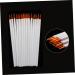 WOONEKY 100pcs Disposable Eyeliner Brush Lip Scrubber Tool Fine Liner Brush Eyeliner Makeup 9x6.5cm As Shown - Buy Online on GoSupps.com