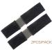 Elastic Non-Slip Wig Grip Headband - Thinner Velvet Band for Women's Wig and Scarf (2 Pack Black) - Buy Online on GoSupps.com