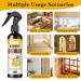 Natural Beeswax Spray Cleaner | Molecularized Furniture Wax for Cabinets & Floors - Buy Online on GoSupps.com