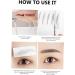 Beavorty 16 pcs eyebrow stickers waterproof stickers eyebrow tattoo peel off Imitation Eyebrow artificial 4d - Buy Online on GoSupps.com