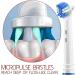 Oral B Compatible Flossing Toothbrush Replacement Brush Heads - Pack of 12, Fits Oral-B 7000, Pro 1000, Action - 4 Count (Pack of 3) - Buy Online on GoSupps.com
