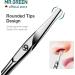 MR.GREEN Stainless Steel Facial Hair Scissors - Rounded Nose Hair Mustache Beard Eyebrows & Eyelashes Trimming Clippers (MR-2002) - International Shipping Available - Buy Online on GoSupps.com