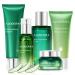 Aloderma Signature Aloe Brightening Set - 6 Pieces - Gel Cleanser Toner x2pcs Serum Cream