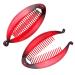 Smrroy 6 Pcs Banana Hair Clips - Resin Fishtail Comb Headdress for Women - Buy Online on GoSupps.com