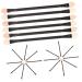 Mipcase 30pcs Disposable Eye Shadow Stick Make up Applicators for Face Eyeshadow Paint Brush Cosmetic Tool