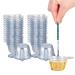 200 Pcs Disposable Urine Collection Cup Plastic Urine Specimen Cup 40ML Urine Cup for Pregnancy Tests Medical Supplies Equipment