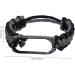 LIFKICH Wristband Vintage Bracelet Braided Bracelets Silicone Watch Band Silicone Bracelets Fashion Watches for Men 5 Watch Bands Silicone Band for Bracelet Case Replace Weaving Man 19X2X0.8CM Black - Buy Online on GoSupps.com