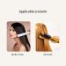 2PC Women's DIY Combs Accessories for Hair Straightening with Flat Iron Attachment - V Type, Black (2pcs) - Buy Online on GoSupps.com