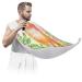 Beard Bib Apron Beard Bib Hair Catcher for Men Shaving and Trimming Non-Stick Waterproof Beard Cape Grooming Cloth Cat Butterflies Flowers