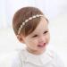 COUXILY Baby Girls Lace Flower Headband - 4 Pack Faux Leather Elastic Hairbands for Newborns & Toddlers - Perfect for Everyday & Special Occasions - Buy Online on GoSupps.com