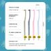 Interspace Toothbrush Set - 12 Soft Narrow Interdental Brushes for Orthodontic Braces & Detailed Cleaning - Buy Online on GoSupps.com