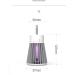 Mosquito Killer Lamp USB Rechargeable Electric Fly Killer 2 in 1 with Ultraviolet Lamp 360 Attract Insect Fly Zapper for Home Camping Picnic Indoor Outdoor (Grey) - Buy Online on GoSupps.com