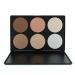FantasyDay Professional 6 Colors Face Powder Concealer Palette - Camouflage Cream for Flawless Makeup | Ideal for Professionals & Personal Use - Buy Online on GoSupps.com