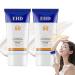 Ehd Sunscreen, Ehd Face Sunscreen SPF50+, Facial Sunscreen Moisturizer, Dry and Non-sticky, Ehd Sunscreen Cream for Skin Care, Ehd Waterproof Sun Cream for Women (2 Pcs)