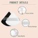 6pcs powder puff triangle washable mini cosmetics soft powder cotton puff flour lightweight powder puff makeup tool - Buy Online on GoSupps.com