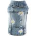 Summer Cowboy Denim Dog Vest Daisy Shirt Jeans Jacket for Chihuahua Yorkies | Puppy Clothing - Sky Blue - Size S - Buy Online on GoSupps.com