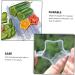 6 pcs Tool Grow Star Vegetable Molds Shape Vegetables Supplies Cake Modeling Moulds Garden Plastic As Shownx3pcs 20x4cmx3pcs - Buy Online on GoSupps.com