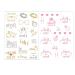 Sparkling Bachelorette Party Tattoos - 30 Glitter Styles for Bride, Bridesmaids, and Tribe | Bridal Shower Favors and Decorations - Buy Online on GoSupps.com