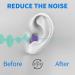 60 Pairs Soft Foam Earplugs 32dB Noise Canceling for Sleeping Shooting & Snoring Reusable Colorful Earplugs for Ultimate Sound Reduction - Buy Online on GoSupps.com