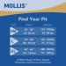 Mollis Incontinence Pants for Adults - Absorbent Diaper Pants for Men & Women Breathable Disposable Size L 16 Pieces - Optimal Overnight Protection - Buy Online on GoSupps.com