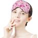 Breast Cancer Awareness Sleep Mask for Women | Adjustable Eye Shades with Elastic Strap | Comfortable & Stylish Sleeping Solution - Buy Online on GoSupps.com