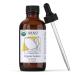 HBNO Organic Lemon Essential Oil - 4 oz (120ml) Value Size - USDA Certified Organic Lemon Essential Oil Cold Pressed - Perfect for Cleaning Aromatherapy DIY Soap and Diffuser - Lemon Essential