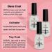 BINNAIL Dip Gel Kit with Base, Activator, Top Coat & 3 Dip Liquids - Dipping Nails Set - Buy Online on GoSupps.com