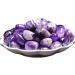 Large Amethyst Healing Crystal Stones 1.25-2.0 | Natural Tumbled Gemstones for Energy Healing, Reiki Meditation & Witchcraft - Buy Online on GoSupps.com