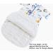 Chilsuessy Penguin Baby Sleeping Bag 3.5 Tog - 100% Cotton, Detachable Sleeves - Soft Winter Sleep Bag for Infant/Toddler 2-4 Years - Buy Online on GoSupps.com