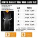 TAVIEW Knee Compression Sleeve 7MM Neoprene Support for Squats Weightlifting & Powerlifting | International Shipping Available - Buy Online on GoSupps.com