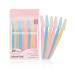 Eyebrow Razor for Women, 24 Pcs Dermaplaning Tool for Face Professional, Face Razor for Women Facial Hair Remover 24PCS Multi-color