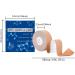 Face Lift Tape Roll Skin-Friendly Tape Roll For Face Lifting Skin Firming Tape Facial Tightening Waterproof Cloth Patches for Forehead Chin Cheeks And Around the Eyes - Buy Online on GoSupps.com