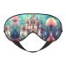 Classical Castle Eye mask Soft Elastic and Adjustable Nighttime Comfort Sleeping mask Suitable for Both Men and Women