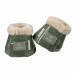 Eskadron Platinum Hufglocken Sprungglocken Croco FAUXFUR 1 Paar ashgreen XXL