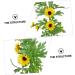 Zerodeko 1 Pc Sunflower Vine Artificial Sunflower Simulation Sunflower Exquisite Simulation Flower Vine Tree Hanging Decor Beautiful Faux Sunflower Plant Vine Garland Banquet Silk Cloth - Buy Online on GoSupps.com