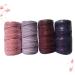 Coheali 12 Rolls Macrame Cotton Cord - Ideal for DIY Knitting Tinkering and Camping Projects - Versatile Yarn & Thread Rolls - Buy Online on GoSupps.com