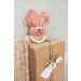Buy Silicone Bunny Ears Teething Ring | Rosewood | 1 Piece - Safe & Durable Teether for Infants - Buy Online on GoSupps.com