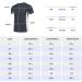 Feooohosi Men's Large Size Swim Shirt Rash Guard - Plus Size 3XL Short Sleeve Beach T-Shirt in Gray - Buy Online on GoSupps.com