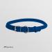 Collardirect Handmade Round Leather Dog Collar - Soft Padded Real Leather for Dogs & Cats - 15-18 cm - Available in Black Pink Red Purple Blue Marine - Buy Online on GoSupps.com