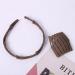 Eventerde Folded Hair Bands Foldable Hair Bands Foldable Travel Headband Telescopic Foldable Headband Stylish Foldable Headband Multi-Purpose Hair Accessories for Women and Girls Light coffee - Buy Online on GoSupps.com