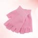 SUPVOX Finger Touch Screen Gloves Gel Heals Dry Skin and Cracked Hands Fingerless Moisturizing Gloves (Pink) - Buy Online on GoSupps.com