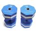Octagon Water Aerobic Foam Dumbbells - 1 Pair, Pool Resistance for Water Fitness, Weight Loss Exercise Equipment by davidamy's gift - Buy Online on GoSupps.com