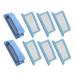 Filter Kits Compatible with Respironics Dreamstation Include 2 Reusable Filters & 6 Disposable Ultra-Fine Filters Blue