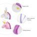 Minkissy 2pcs Unicorn Bath Shower Sponge | Eco-Friendly Exfoliating Pouf Loofahs | Mesh Brush Bath Shower Ball for Skin Exfoliation and Cleansing - Buy Online on GoSupps.com