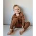 20 Colours Ribbed Pyjama for Unisex Boys and Girls | DreamBuy Loungewear for Babies, Women, and Men | 6-12 Months | Caramel - Buy Online on GoSupps.com