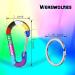 Werewolves Keychain Carabiner Set - 10pcs 2 Aluminum Mini Carabiner Clips with 5 Key Rings Assorted - Buy Online on GoSupps.com